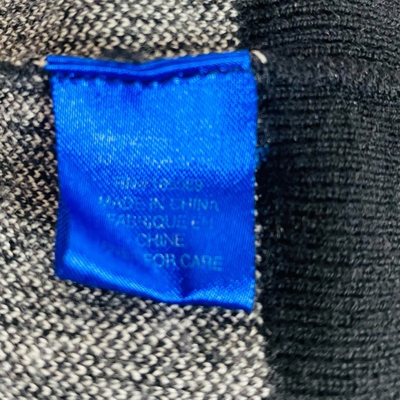 Lili U Black/White Wool/Cashmere Blend Sweater Vest Size M - Picture 4 of 5